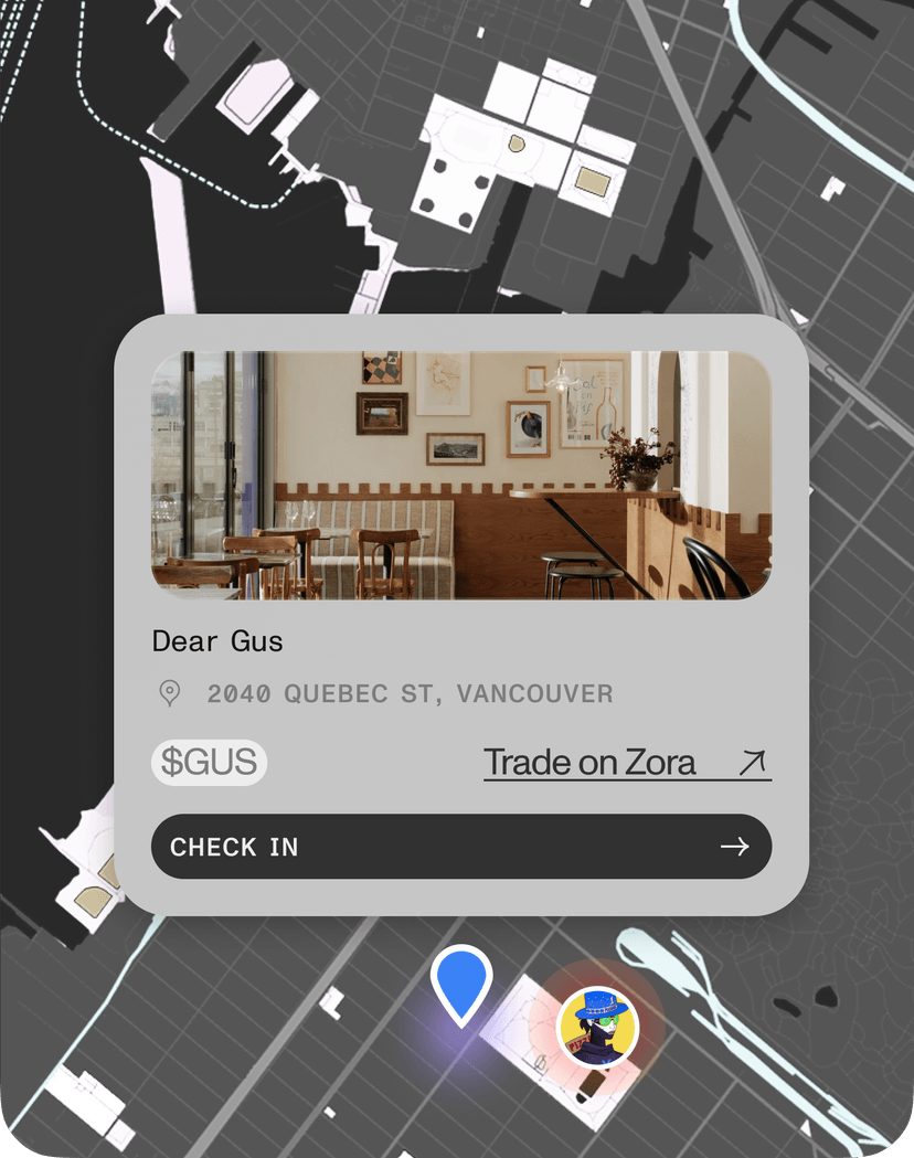 Check in map interface
